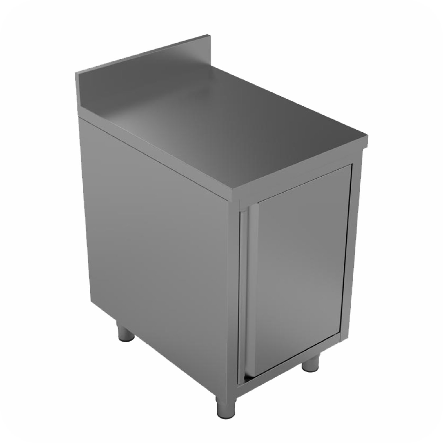 50x70x85 Werkkast Met Enkel Deur + Rand CK-500-S