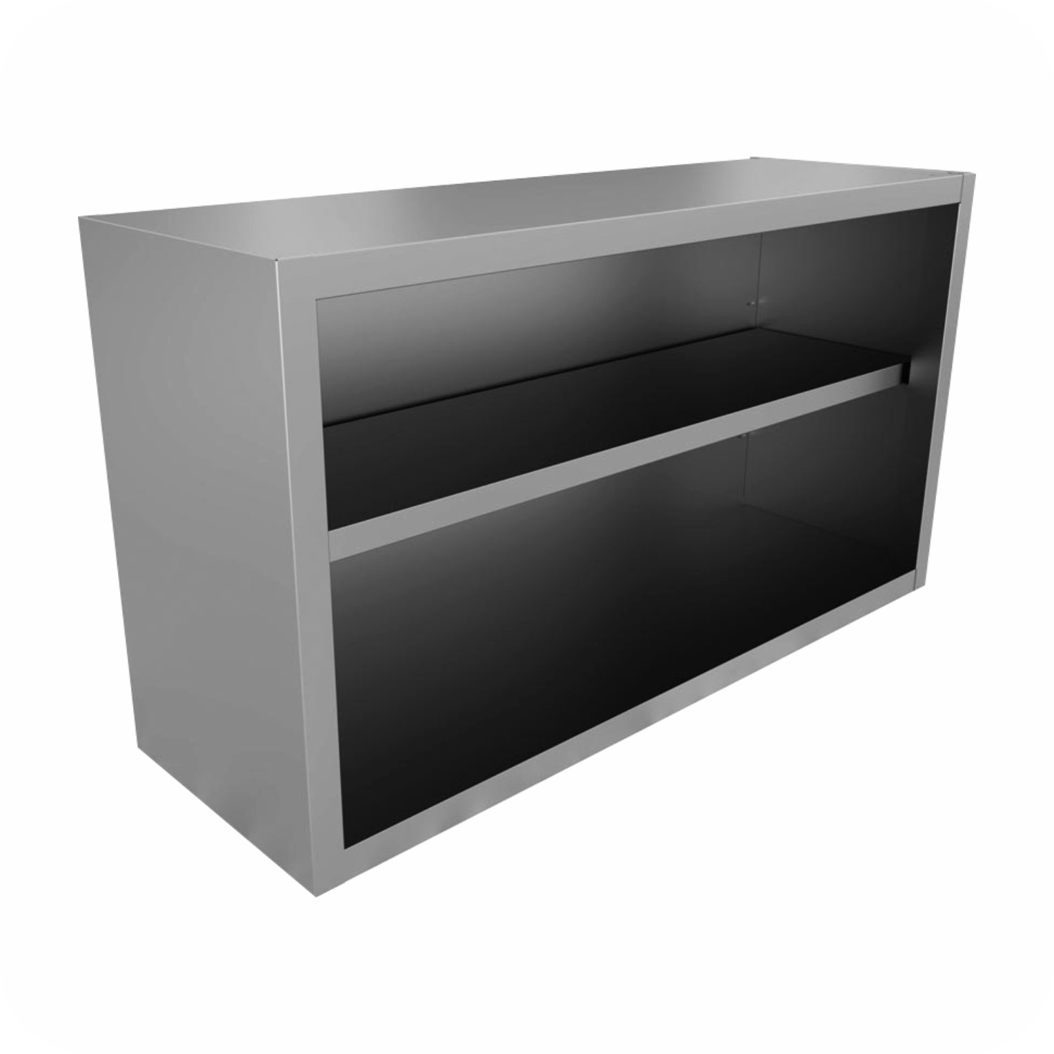 180x40x(H)100 Wandkast Open WA-18040100