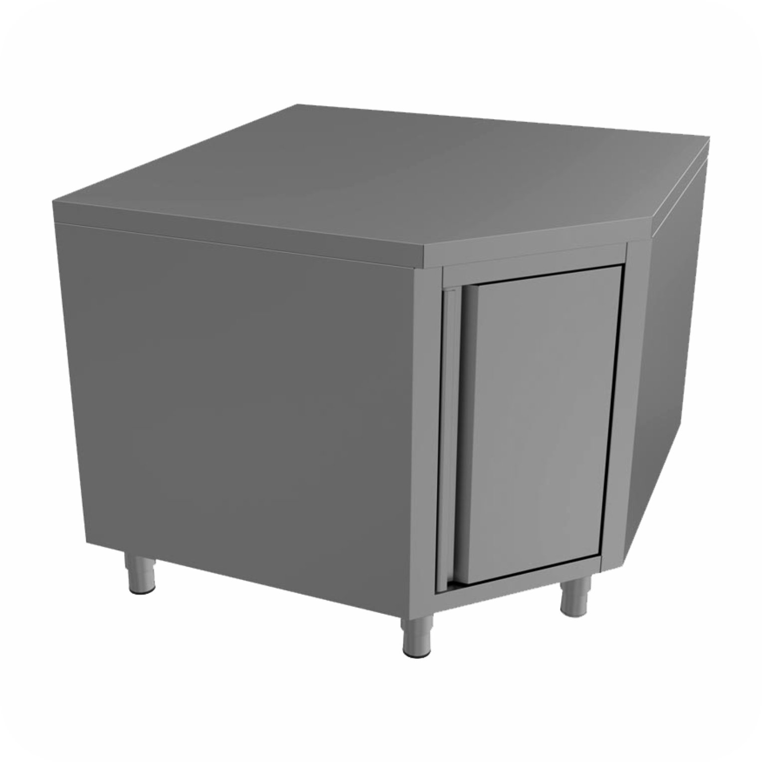 Hoekwerktafel 100x100x85 (700 Diep) WT-10010085-C70