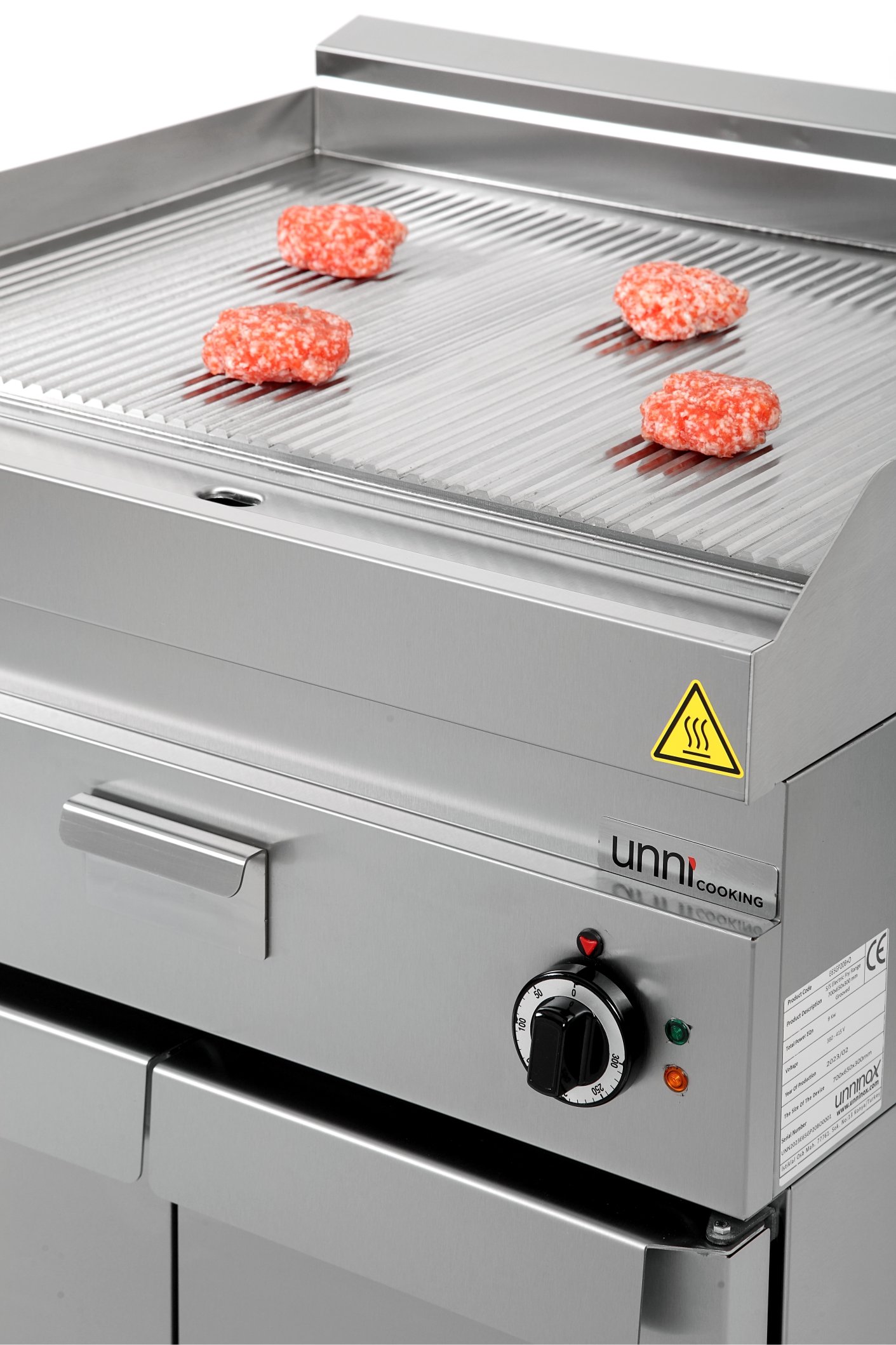 Bakplaat Gegroefd (E) E65GP20B+GG