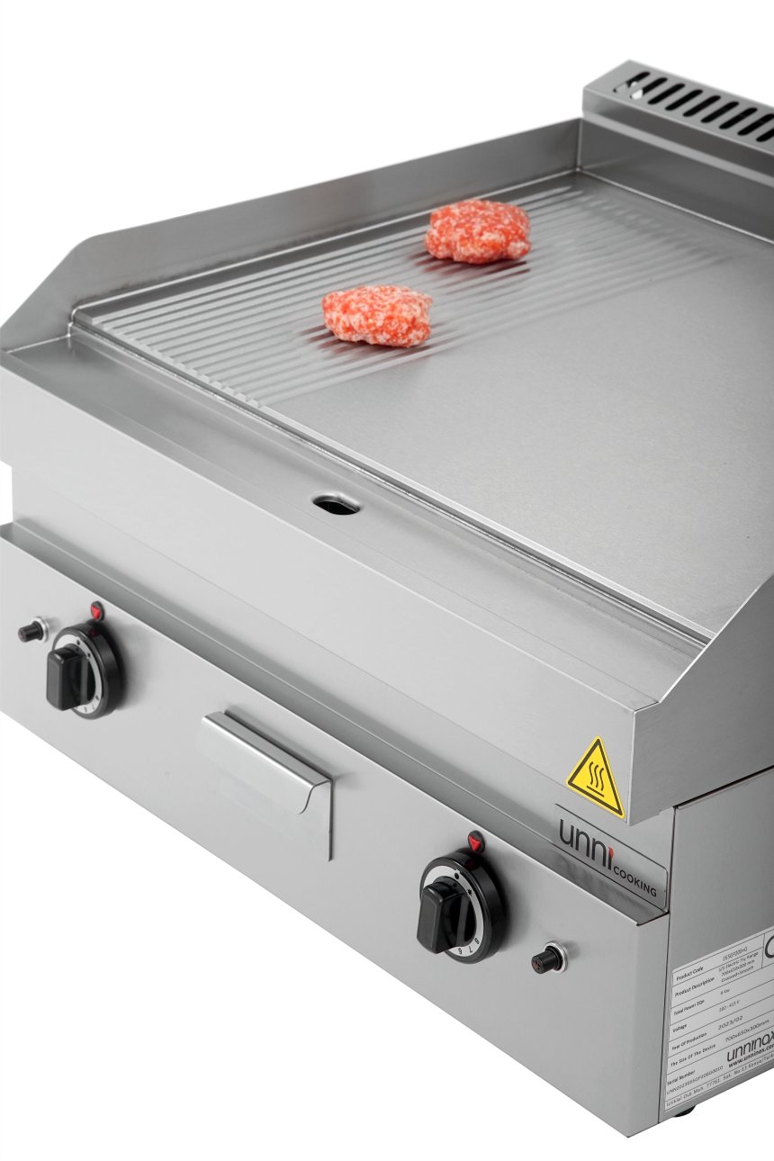 Bakplaat Gegroefd (G) G65GP20B+G