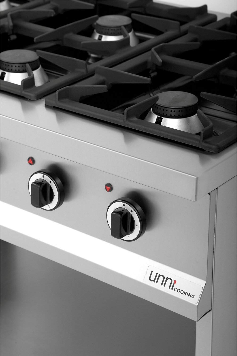 Gasfornuis 6 Brander, Open Onderstel OCK-6