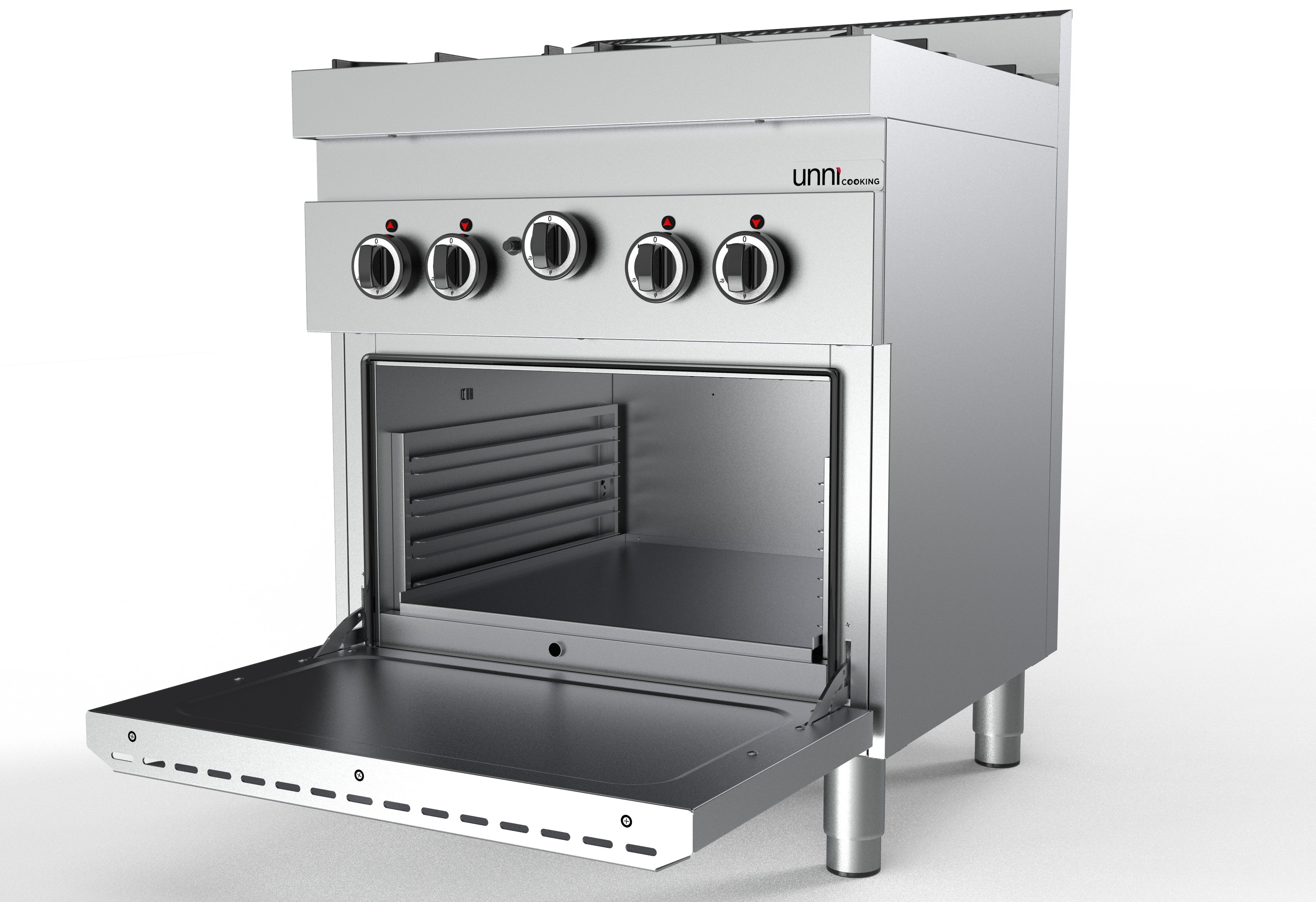 Gasfornuis Fornuis Met Gas Oven GFGO-004